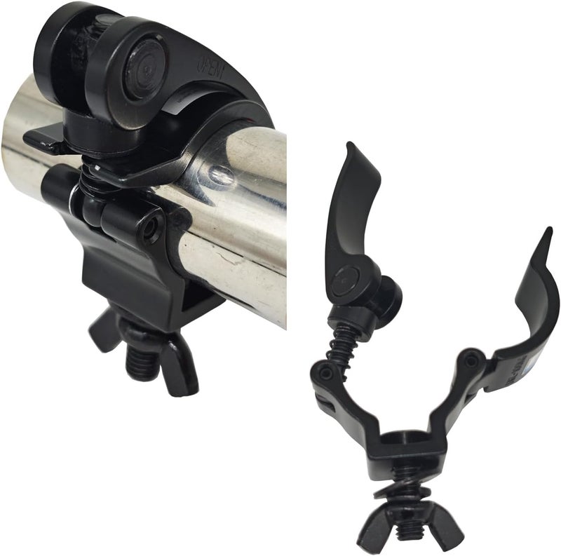 Douzime 2 Pack 1.49-1.57 inch Lighting Truss Clamp Stage Light Clamps Heavy Duty 220 Lbs for DJ Lighting Par Lights Spot Lights - Image 2